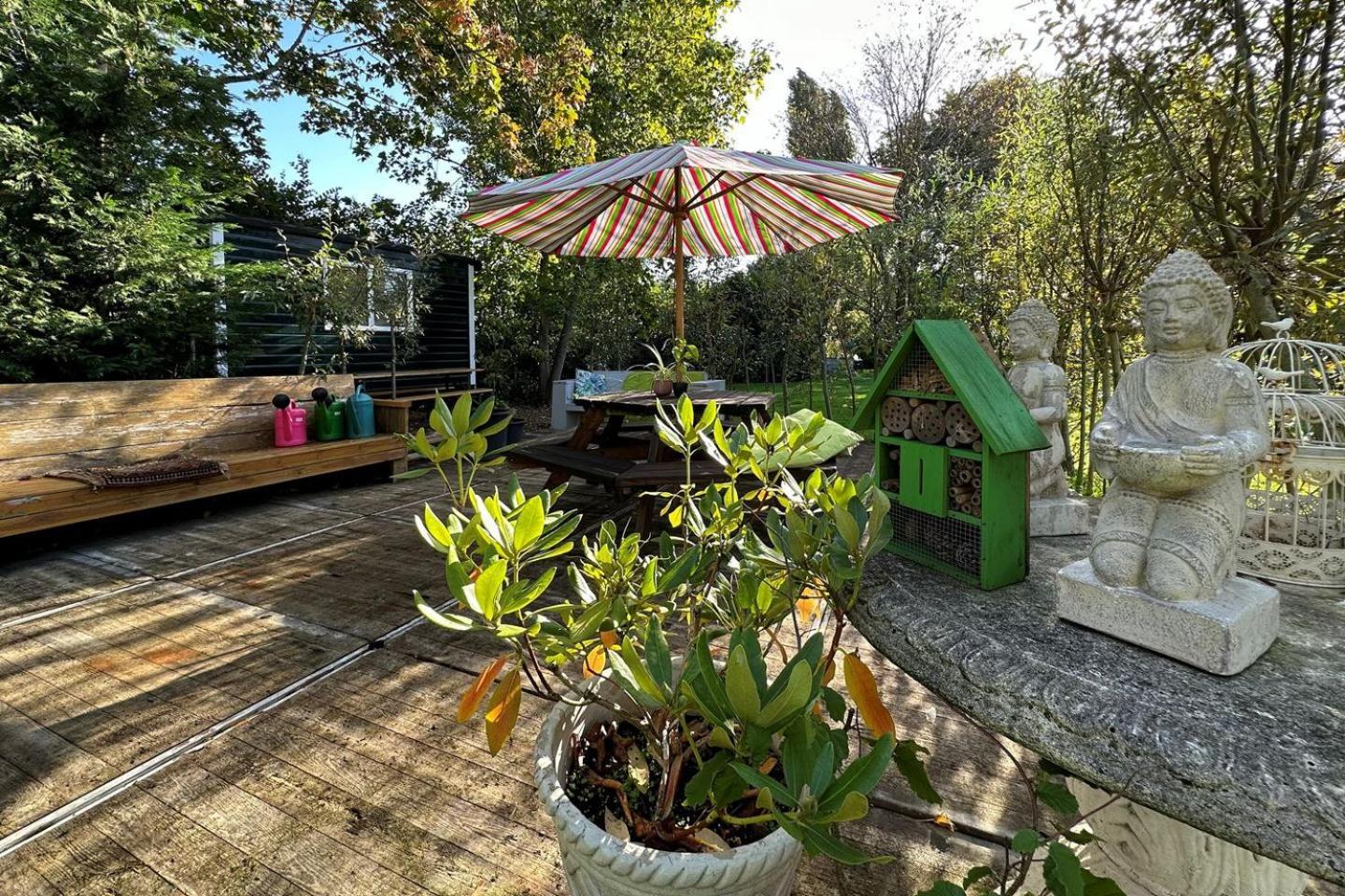 Borneman Buitenhof - Prive Appartement เฮาเท่น ภายนอก รูปภาพ